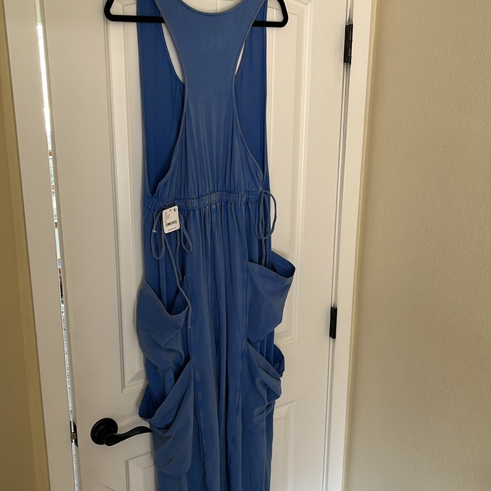 Free People Movement Infinity Onesie Swim Club Blue - Picture 5 of 14